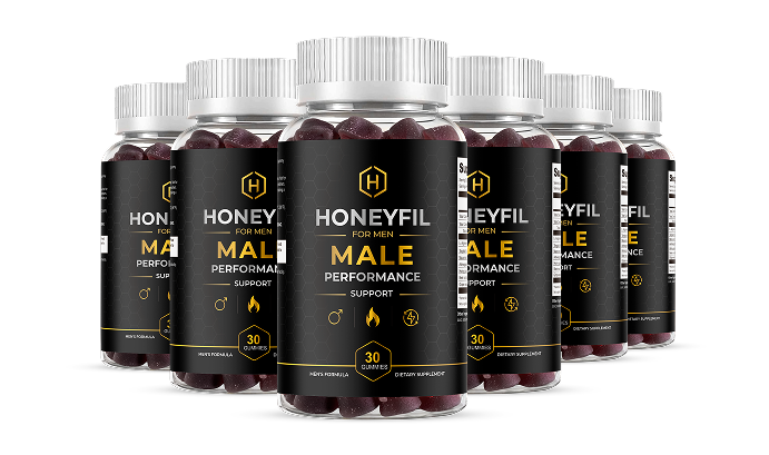 HoneyFil six bottle best value pack male performance supplement
